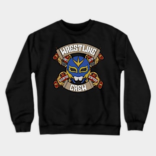 Wrestling crew Jolly Roger pirate flag Crewneck Sweatshirt